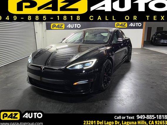 TESLA MODEL S 2022 5YJSA1E52NF490403 image